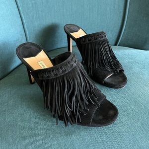 DVF Vero Cuoio Heeled Mules